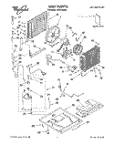 UNIT, LITERATURE Diagram and Parts List for ACM152XE0  Whirlpool Air Conditioner
