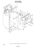 LINER Diagram and Parts List for ET20GKXWN00  Whirlpool Refrigerator