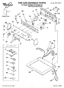 Part Location Diagram of WP8538958 Whirlpool Control Knob - Bisque/Gray