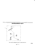 MISCELLANEOUS Diagram and Parts List for LA5430XMW2  Whirlpool Washer