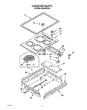 Part Location Diagram of 258109 Whirlpool BUSHING