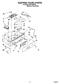 Part Location Diagram of 4388494 Whirlpool HARNS-LGHT