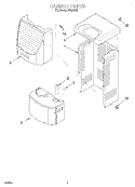 SECTION Diagram and Parts List for AD25CH0  Whirlpool Dehumidifier