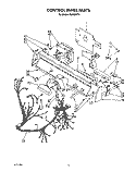 CONTROL PANEL, LIT/OPTIONAL Diagram and Parts List for KUDI220T5  KitchenAid Dishwasher