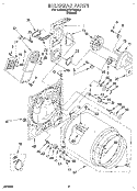 SECTION Diagram and Parts List for KEYE778BAL2  KitchenAid Dryer