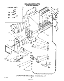 ICE MAKER , MISCELLANEOUS Diagram and Parts List for ET22DMXSW00  Whirlpool Refrigerator