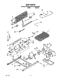 Part Location Diagram of 2154009 Whirlpool CONDENSER ASSEMBLY