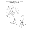 MAGNETRON AND AIR FLOW, OPTIONAL Diagram and Parts List for RM770PXBQ1  Whirlpool Wall Oven