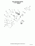 Part Location Diagram of W10270397 Whirlpool SEAL-FOAM