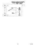MISCELLANEOUS, LIT/OPTIONAL Diagram and Parts List for LTG5243BW1  Whirlpool Washer Dryer Combo