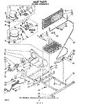 UNIT Diagram and Parts List for EV200NXKW3  Whirlpool Freezer