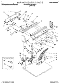 SECTION Diagram and Parts List for KEYE778BAL0  KitchenAid Dryer