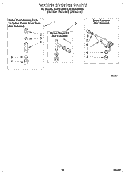WATER SYSTEM Diagram and Parts List for 8LSR5132BN2  Whirlpool Washer