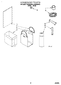 ACCESSORY Diagram and Parts List for TC900QPDB0  Whirlpool Trash Compactor