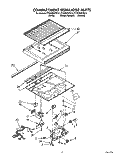 COMPARTMENT SEPARATOR Diagram and Parts List for ET20ZKXZW10  Whirlpool Refrigerator