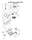 OPTIONAL Diagram and Parts List for EC5150WV0  Whirlpool Ice Maker