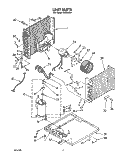 UNIT, LIT/OPTIONAL Diagram and Parts List for CA25WQ4  Whirlpool Air Conditioner