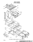 Part Location Diagram of 1114460 Whirlpool Shelf, Freezer