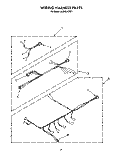 WIRING HARNESS Diagram and Parts List for CG2951XSW3  Whirlpool Dryer