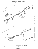 WIRING HARNESS , LITERATURE AND OPTIONAL Diagram and Parts List for MW8900XS2  Whirlpool Microwave