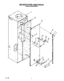 REFRIGERATOR LINER Diagram and Parts List for KSSS42DWW01  KitchenAid Refrigerator