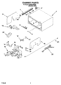 Part Location Diagram of 8194416 Whirlpool PAD-INS