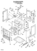 Part Location Diagram of 9758213 Whirlpool Screen, Vent