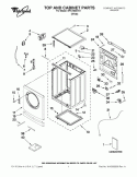 Part Location Diagram of W10331054 Whirlpool GUIDE (TECH SHEET)