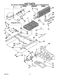 UNIT Diagram and Parts List for KTRS22MABL01  KitchenAid Refrigerator