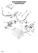 Part Location Diagram of 8205488 Whirlpool MOTOR-FAN