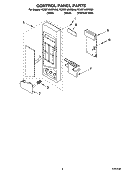 Part Location Diagram of 8205817 Whirlpool Release Button (Stainless)