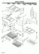 Part Location Diagram of 12530650 Whirlpool Trim, Pantry