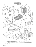 UNIT Diagram and Parts List for KSRS25IHBU02  KitchenAid Refrigerator