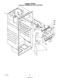 LINER Diagram and Parts List for ET16JM1MWR2  Whirlpool Refrigerator
