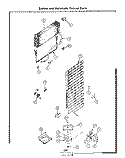 SYSTEM AND AUTOMATIC DEFROST Diagram and Parts List for 8617W0A  Roper Refrigerator