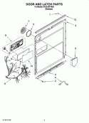 Part Location Diagram of W10077950 Whirlpool HARNS-WIRE