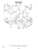 SECTION Diagram and Parts List for KERS502SWB0  KitchenAid Range