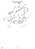 METER CASE Diagram and Parts List for CAW1762EW0  Whirlpool Washer