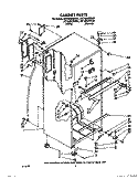 Part Location Diagram of 519405 Whirlpool CLAMP, DRAIN TUBE