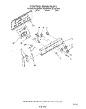 Part Location Diagram of 313188 Whirlpool End Trim L.H.