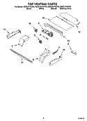 Part Location Diagram of 8301847 Whirlpool HARNS-WIRE