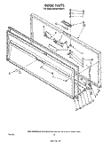 SECTION Diagram and Parts List for EH18EFXRW5  Whirlpool Freezer