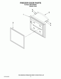 Part Location Diagram of W10314525 Whirlpool HANDLE