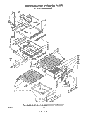 REFRIGERATOR INTERIOR Diagram and Parts List for ED26MMXRWR0  Whirlpool Refrigerator