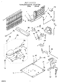 UNIT Diagram and Parts List for ET20GKXFN01  Whirlpool Refrigerator