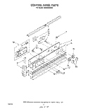 SECTION Diagram and Parts List for RB1200XKW0  Whirlpool Wall Oven