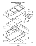 Part Location Diagram of 814467 Whirlpool Knob Kit - Package of 6