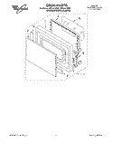 Part Location Diagram of 4359138 Whirlpool SCREEN-DR