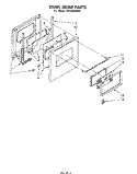 Part Location Diagram of 328116 Whirlpool Liner, Door