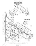 Part Location Diagram of 482150 Whirlpool Harness, Cabinet (Ice Maker)